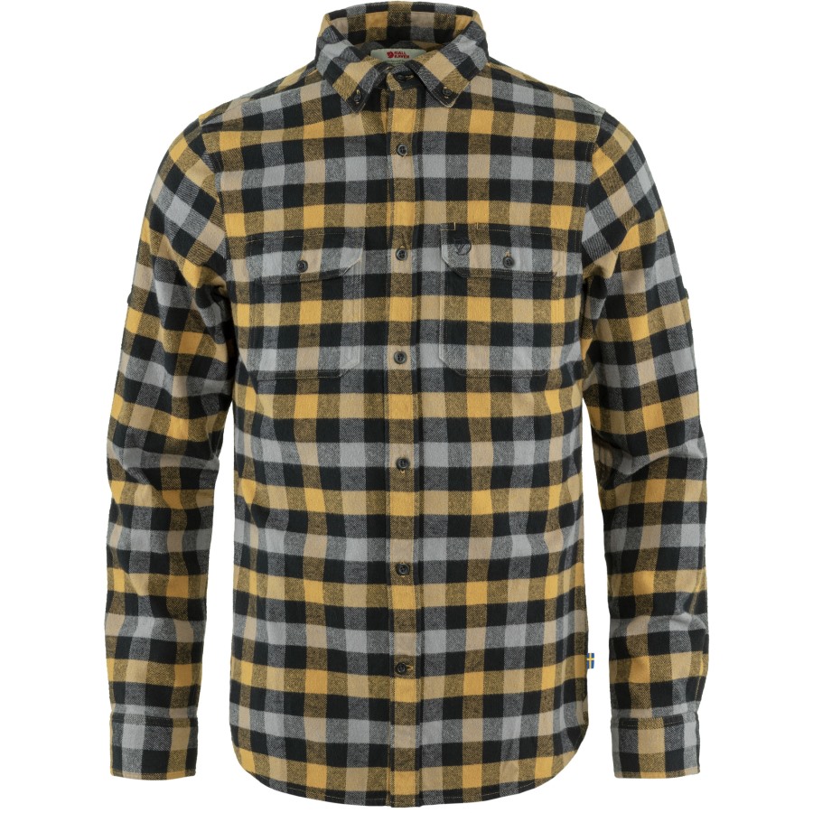 Fjällräven Outlets Skog Shirt M Buckwheat Brown-Black