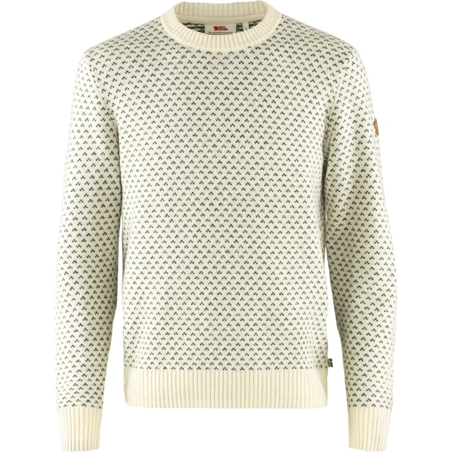 Övik Nordic Sweater M Fjällräven Outlets Brand Chalk White