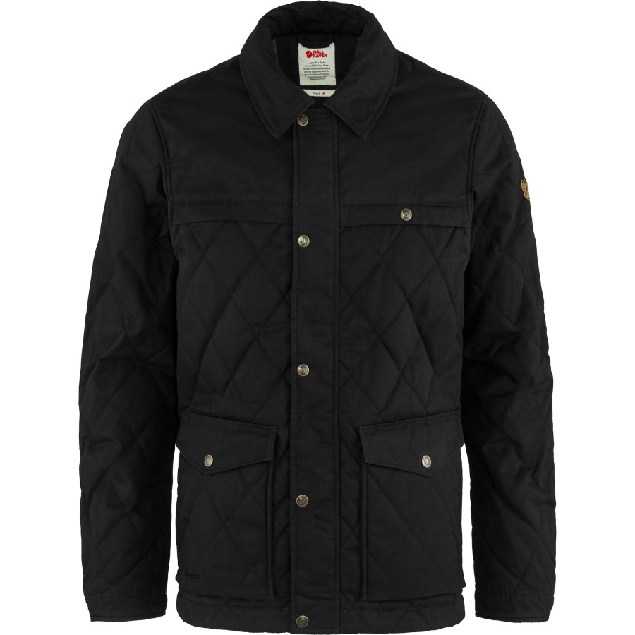 Black Fjällräven Outlets Övik Wool Padded Jacket M