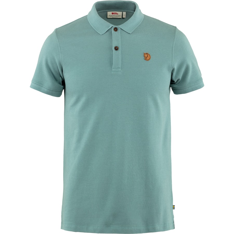 Clay Blue Övik Polo Shirt M Fjällräven Outlets