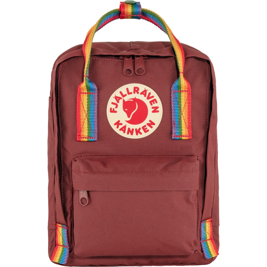 Kånken Rainbow Mini Ox Red-Rainbow Pattern Fjällräven Outlets