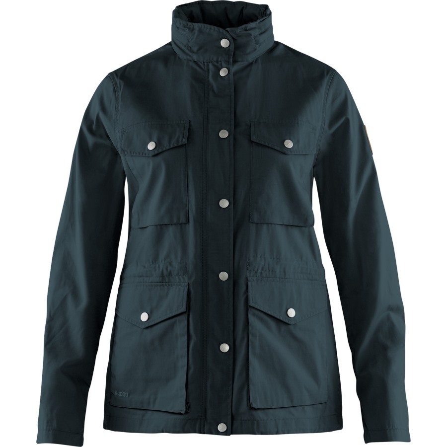 Räven Lite Jacket W Dark Navy Fjällräven Outlets