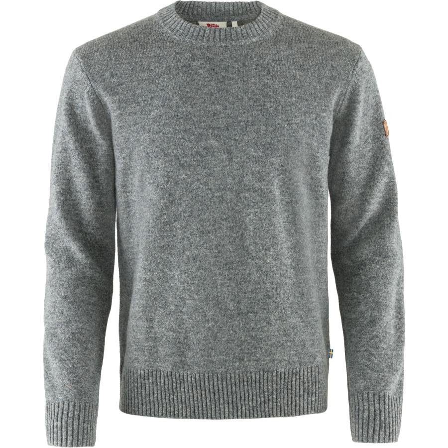 Fjällräven Outlets Grey Övik Round-Neck Sweater M