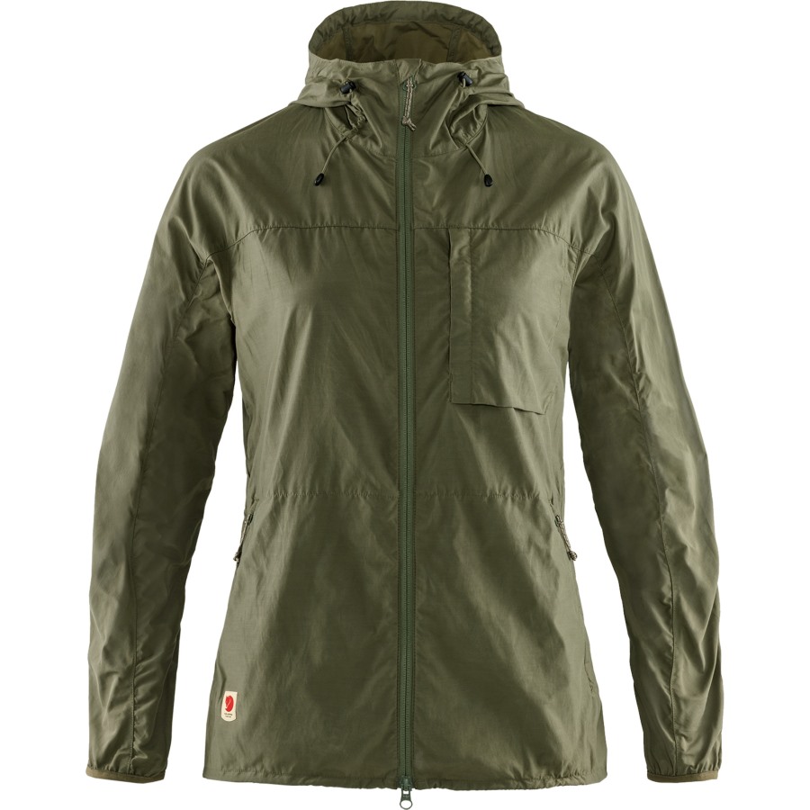 Fjällräven Outlets Green High Coast Wind Jacket W