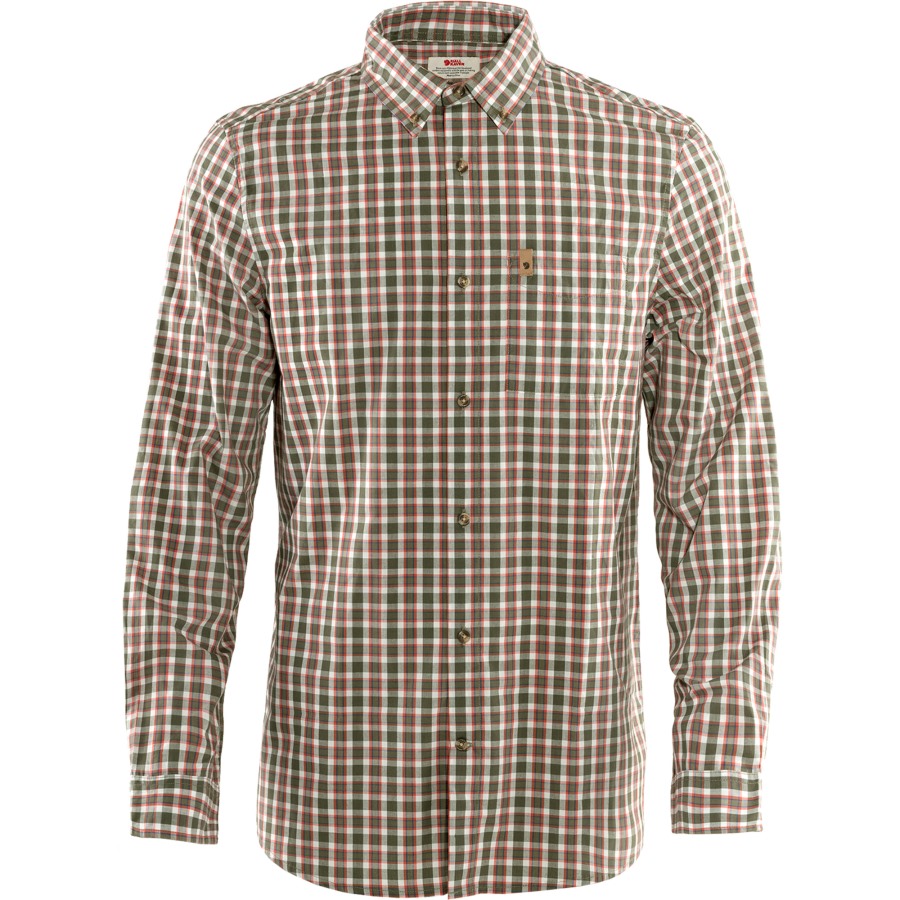 Laurel Green Fjällräven Outlets Övik Shirt Ls M