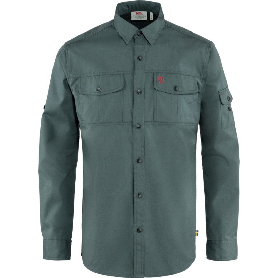 Singi Trekking Shirt Ls M Dusk Fjällräven Outlets Brand