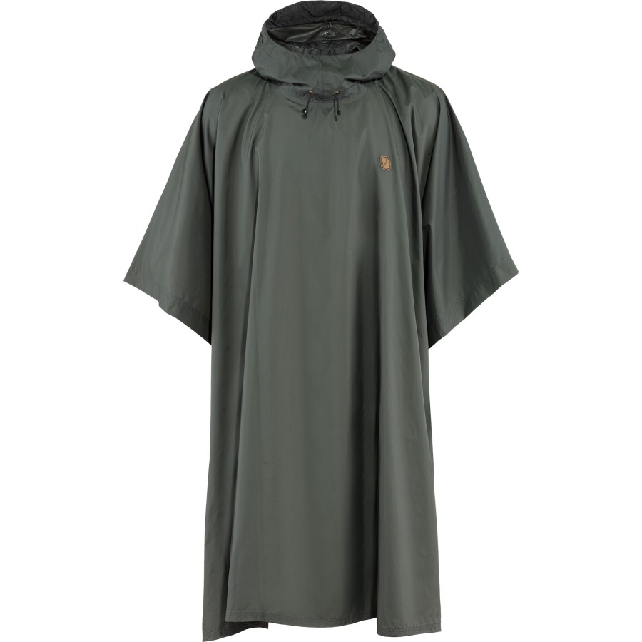 Poncho Fjällräven Outlets Graphite