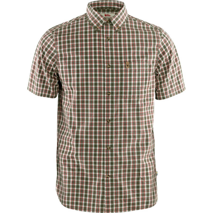 Övik Shirt Ss M Laurel Green Fjällräven Outlets