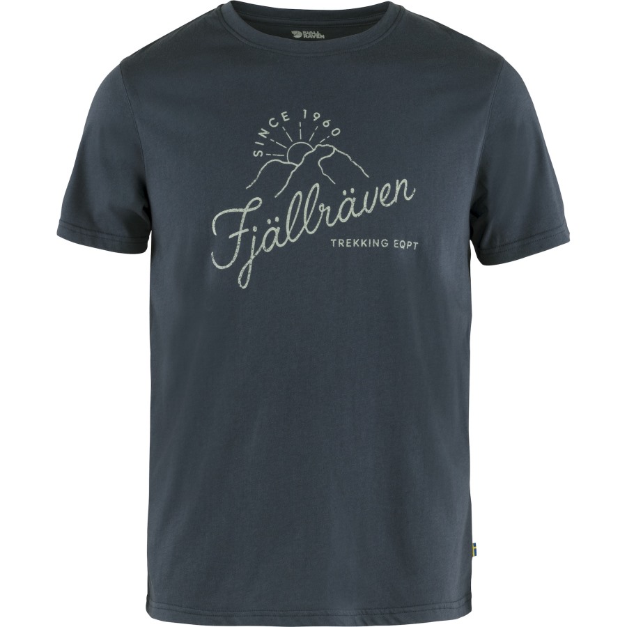 Fjällräven Outlets Navy Sunrise T-Shirt M