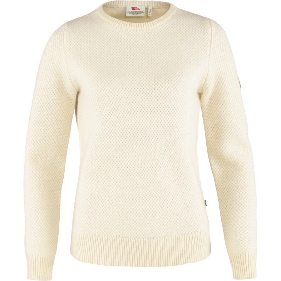 Fjällräven Outlets Övik Structure Sweater W Chalk White