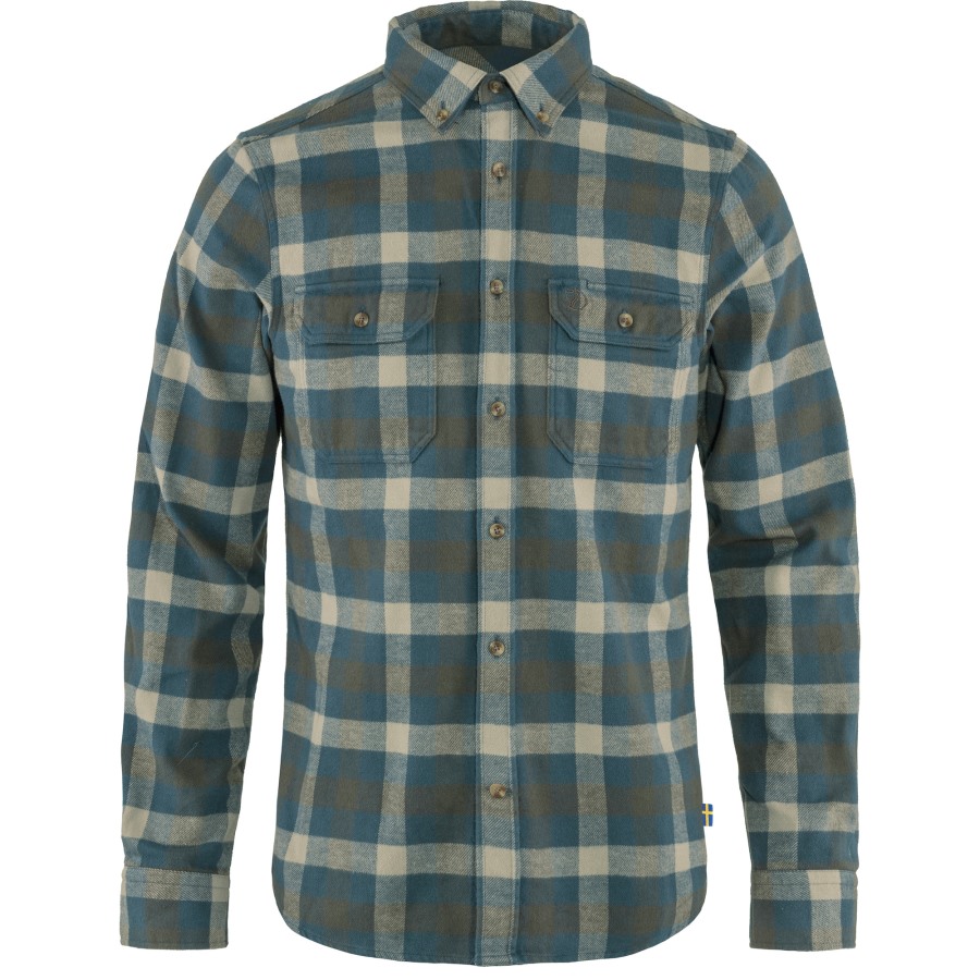 Skog Shirt M Glacier Green Fjällräven Outlets