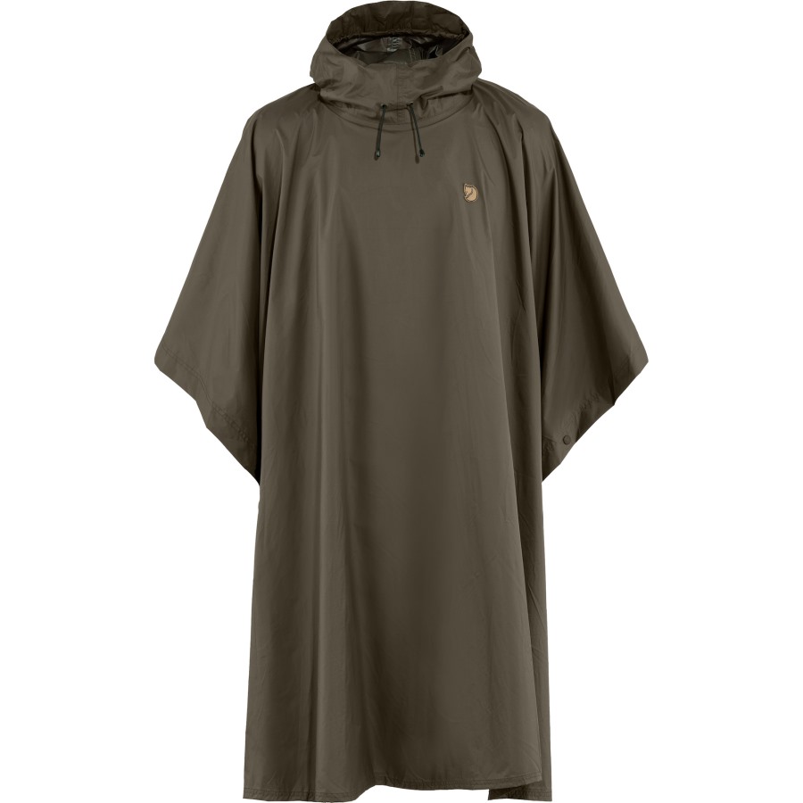 Dark Olive Fjällräven Outlets Poncho