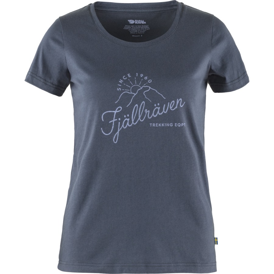 Fjällräven Outlets Navy Sunrise T-Shirt W