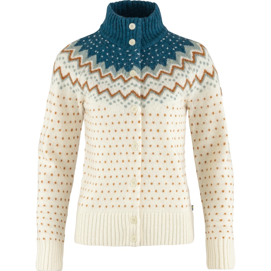 Fjällräven Outlets Glacier Green Övik Knit Cardigan W
