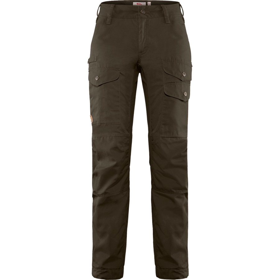 Dark Olive Fjällräven Outlets Vidda Pro Ventilated Trousers W Short