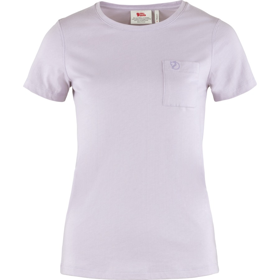 Övik T-Shirt W Fjällräven Outlets Pastel Lavender