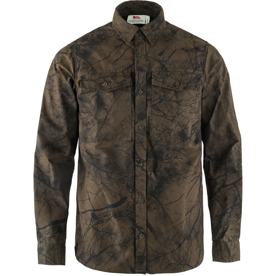 Värmland G-1000 Shirt M Fjällräven Outlets Dark Olive Camo