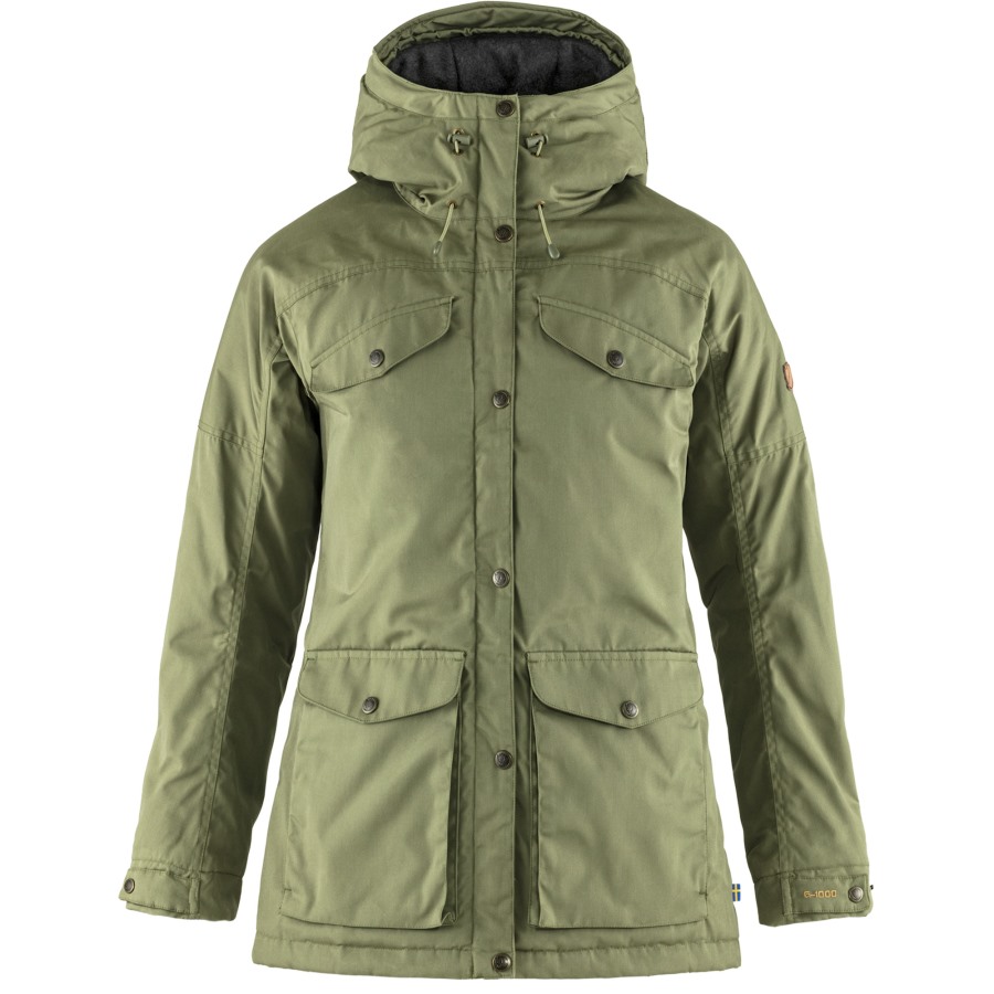 Green Fjällräven Outlets Vidda Pro Wool Padded Jacket W