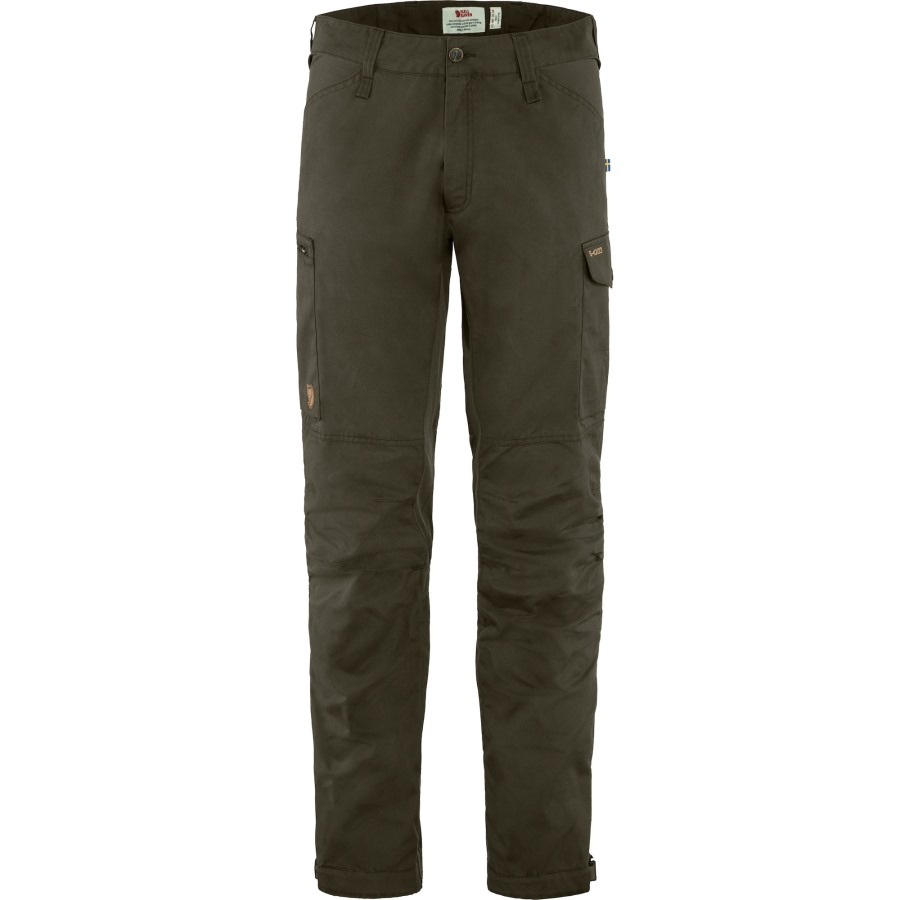 Kaipak Trousers M Long Fjällräven Outlets Dark Olive