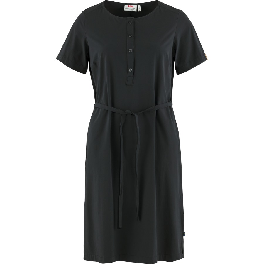 Black Fjällräven Outlets Övik Lite Dress W