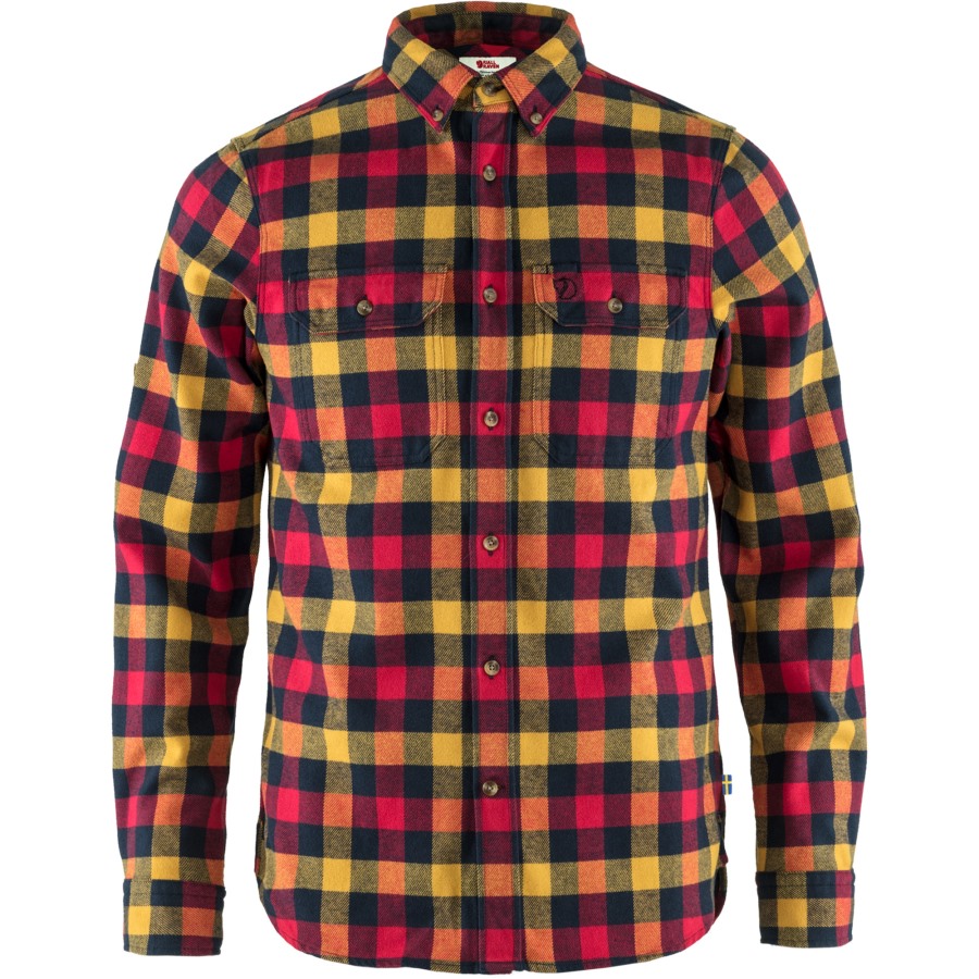 True Red Fjällräven Outlets Skog Shirt M