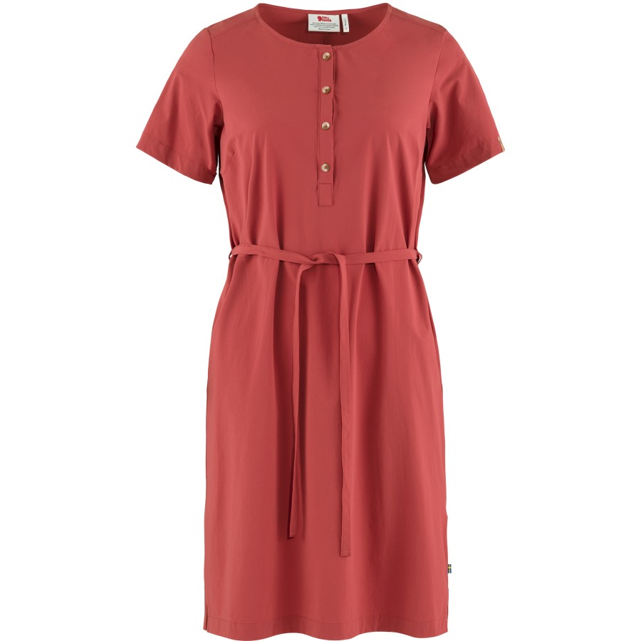 Övik Lite Dress W Fjällräven Outlets Raspberry Red