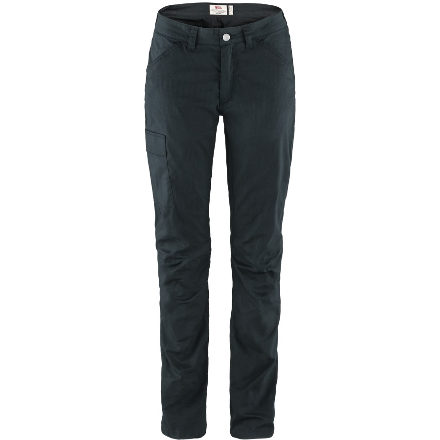 Vardag Lite Trousers W Fjällräven Outlets Brand Dark Navy