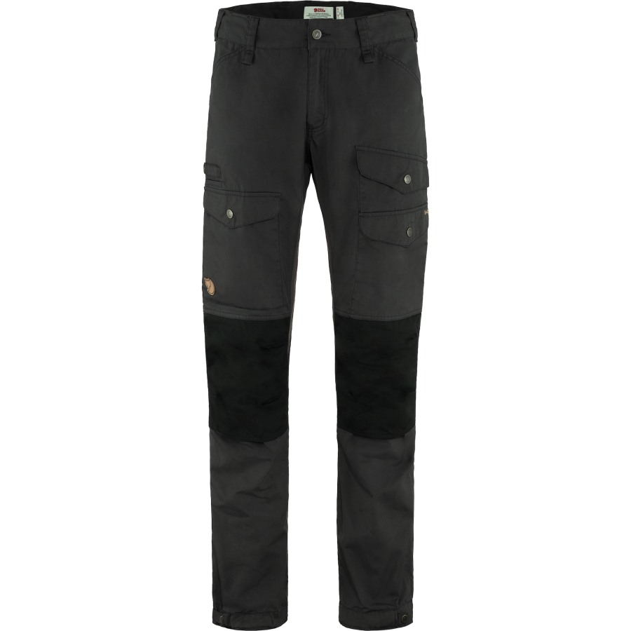 Dark Grey-Black Vidda Pro Ventilated Trousers M Long Fjällräven Outlets Brand