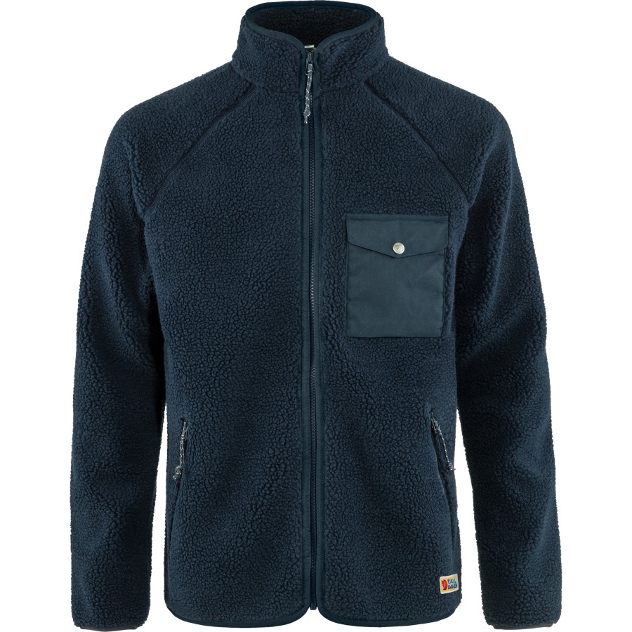 Vardag Pile Fleece M Navy Fjällräven Outlets