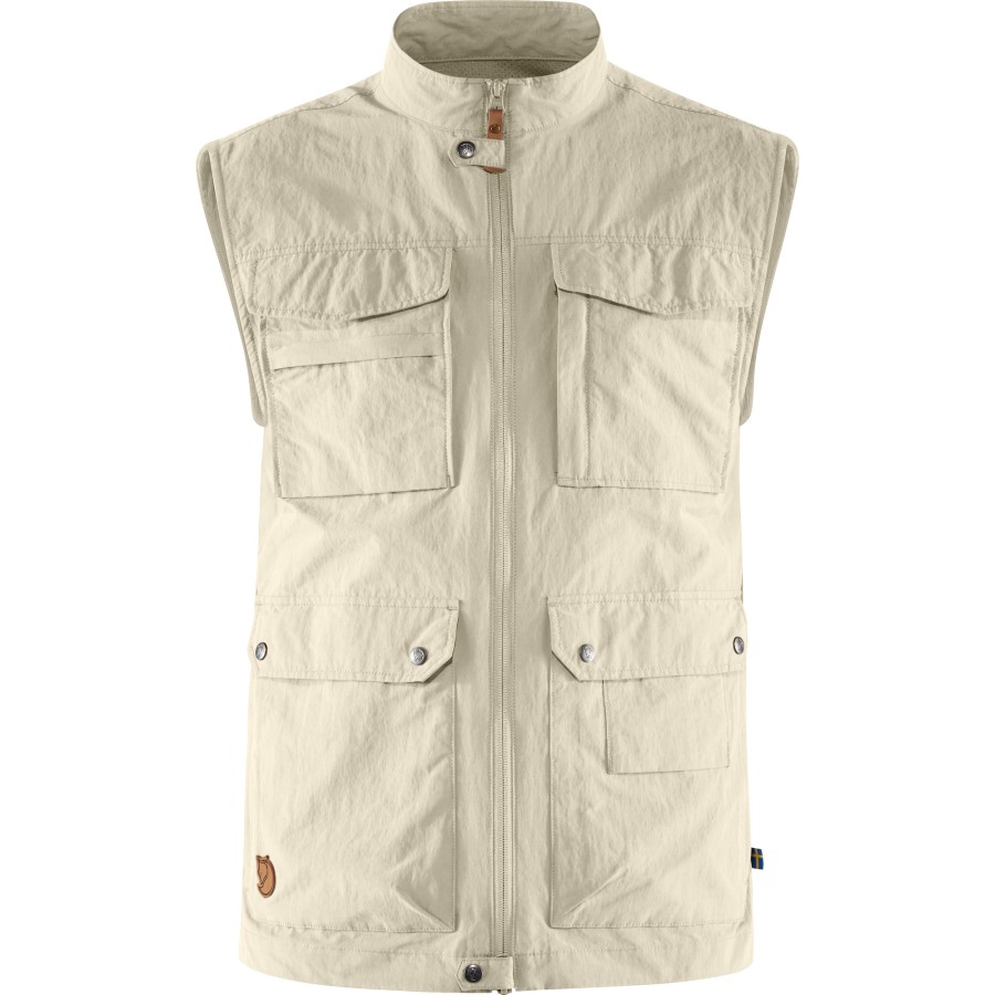 Fjällräven Outlets Light Beige Travellers Mt Vest M