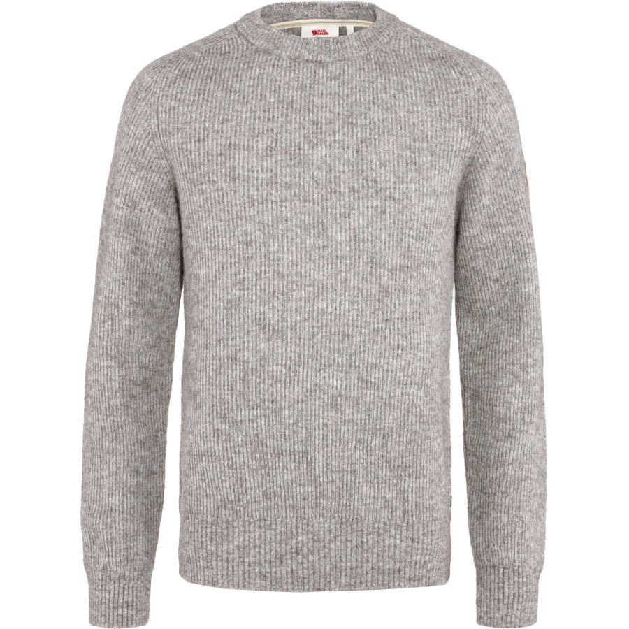Grey Visby Sweater M Fjällräven Outlets
