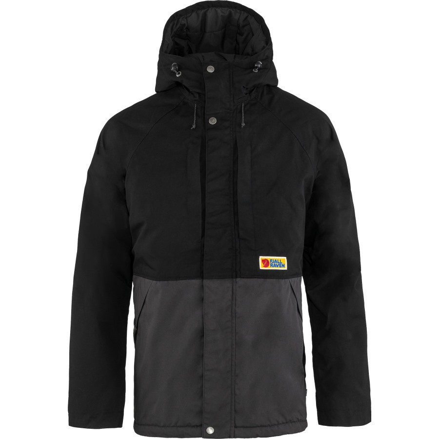 Vardag Lite Padded Jacket M Fjällräven Outlets Black-Dk.Grey