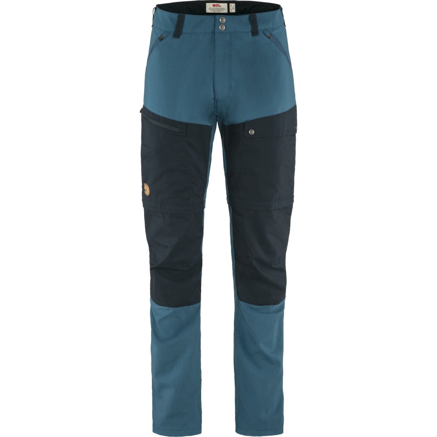 Fjällräven Outlets Abisko Midsummer Zip Off Trousers M Long Indigo Blue-Dark Navy