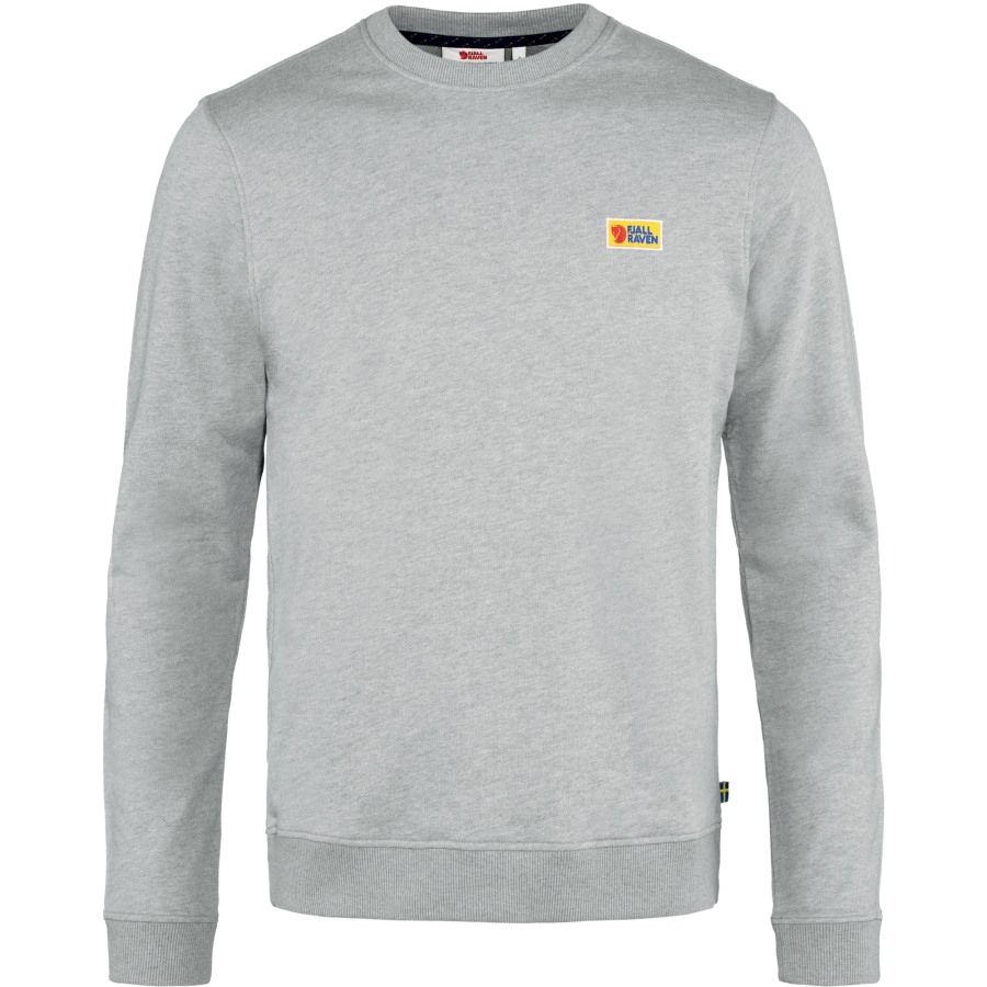 Grey-Melange Fjällräven Outlets Brand Vardag Sweater M