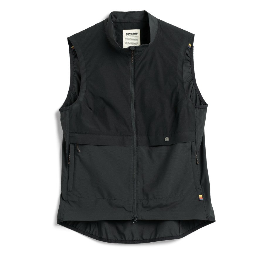 Fjällräven Outlets Black S/F Adventure Vest W