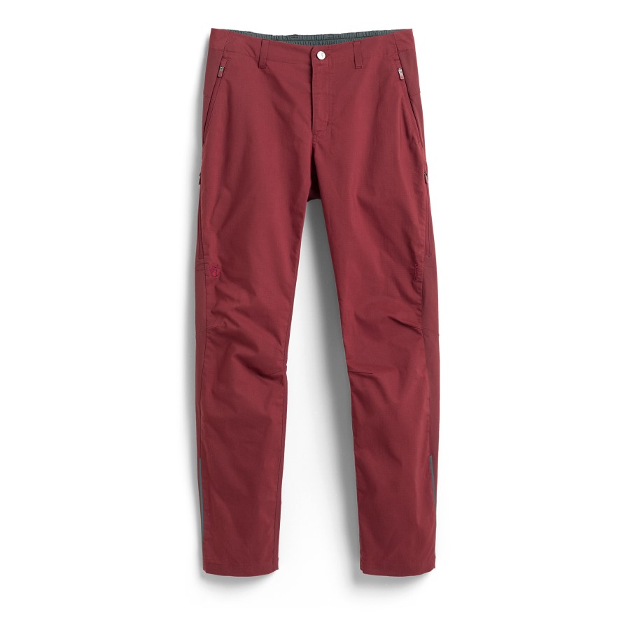 S/F Rider'S Hybrid Trousers W Bordeaux Red Fjällräven Outlets