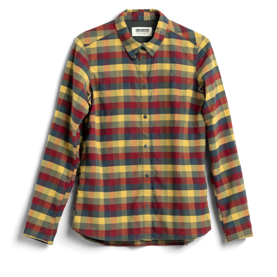 Fjällräven Outlets S/F Rider'S Flannel Shirt Ls W Flag Check