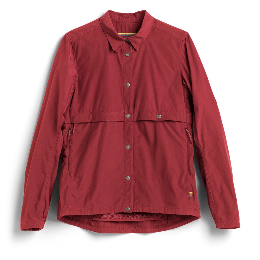 Fjällräven Outlets S/F Rider'S Wind Jacket W Pomegranate Red