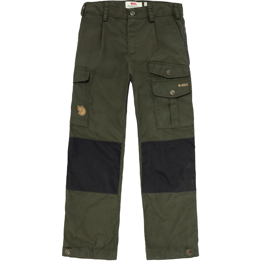 Fjällräven Outlets Kids Vidda Trousers Deep Forest