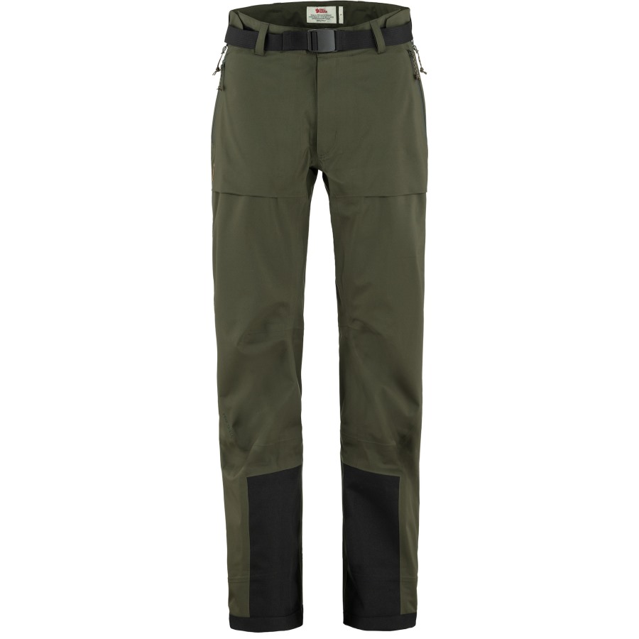 Deep Forest Keb Eco-Shell Trousers W Fjällräven Outlets