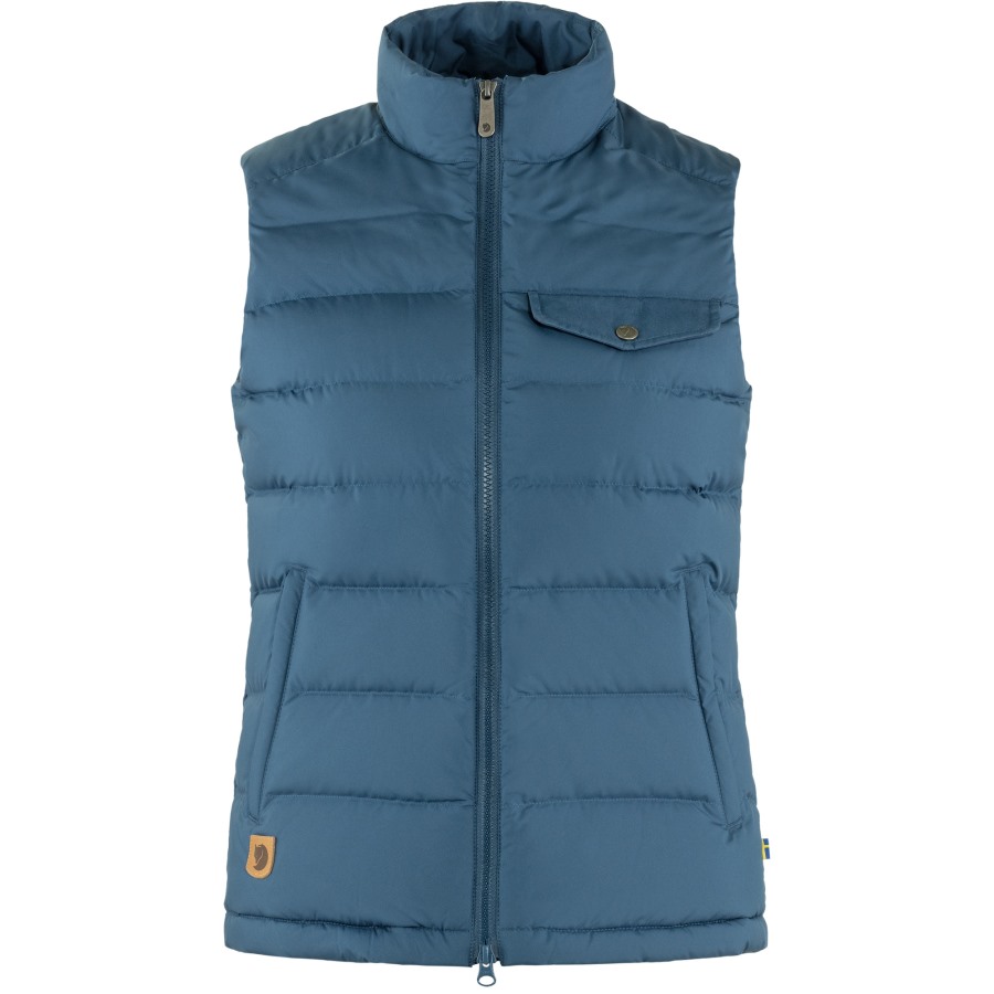 Fjällräven Outlets Indigo Blue Greenland Down Liner Vest W
