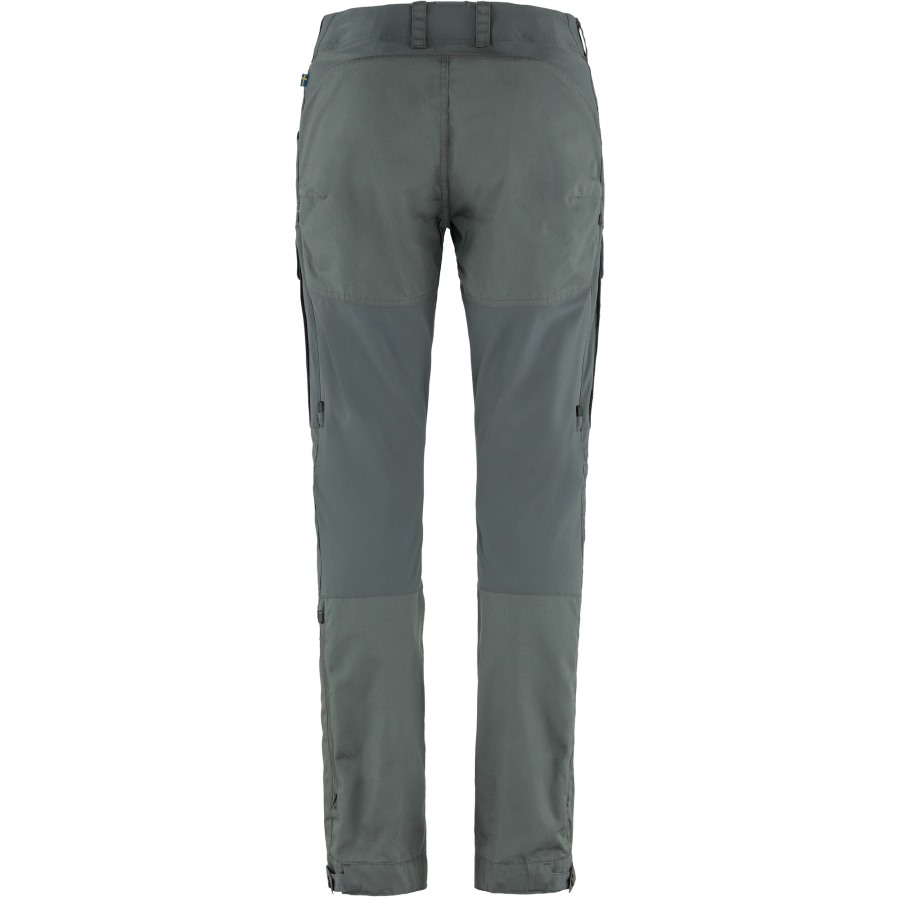 Fjällräven Outlets Keb Trousers Curved W Short Basalt
