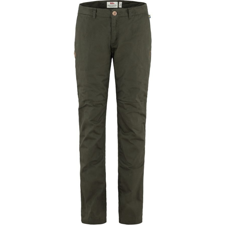 Srmland Tapered Winter Trousers W Long Fjällräven Outlets Deep Forest