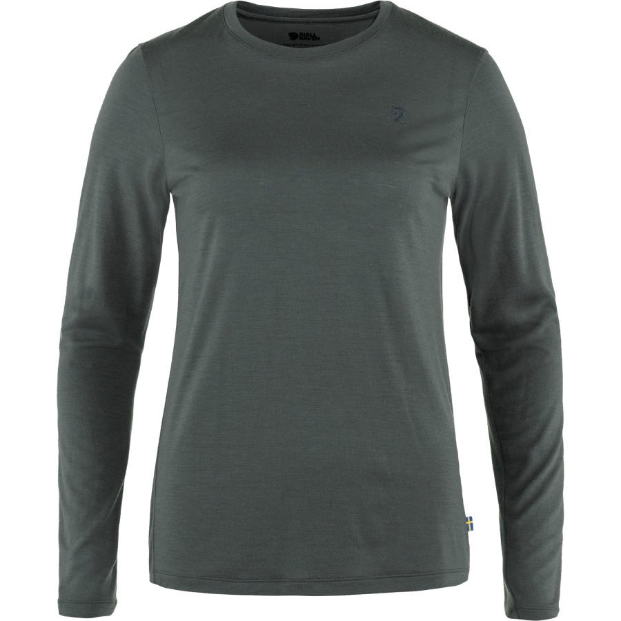 Fjällräven Outlets Abisko Wool Ls W Basalt