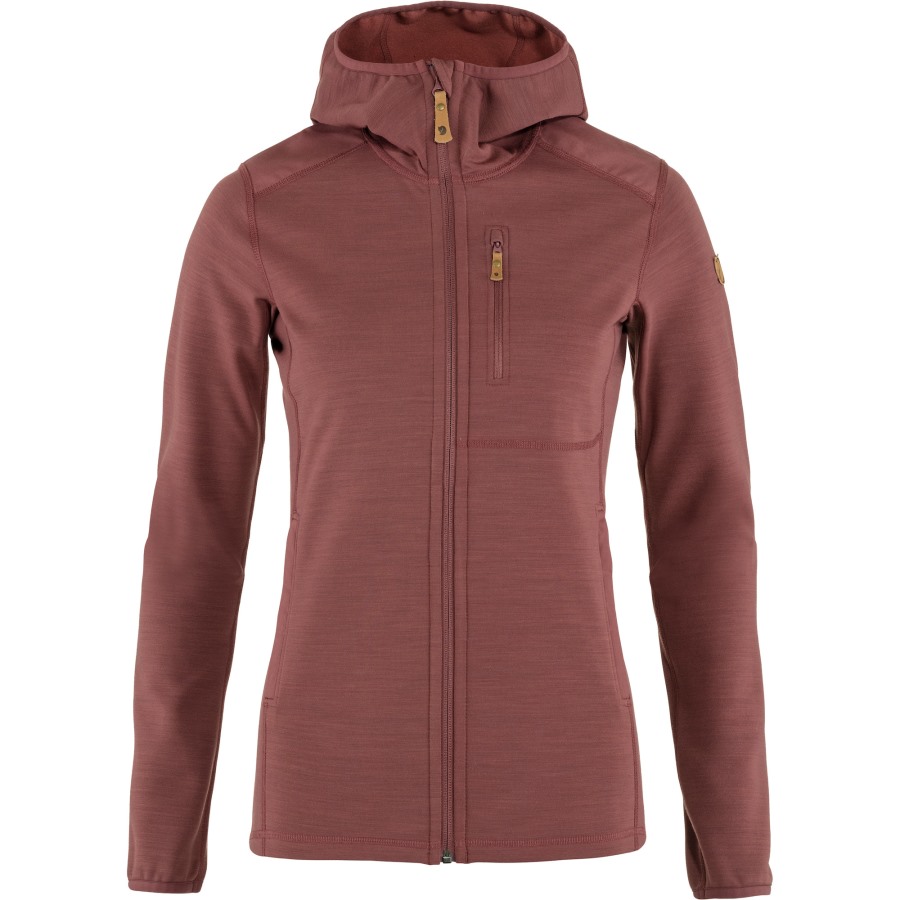 Mesa Purple Fjällräven Outlets Keb Fleece Hoodie W