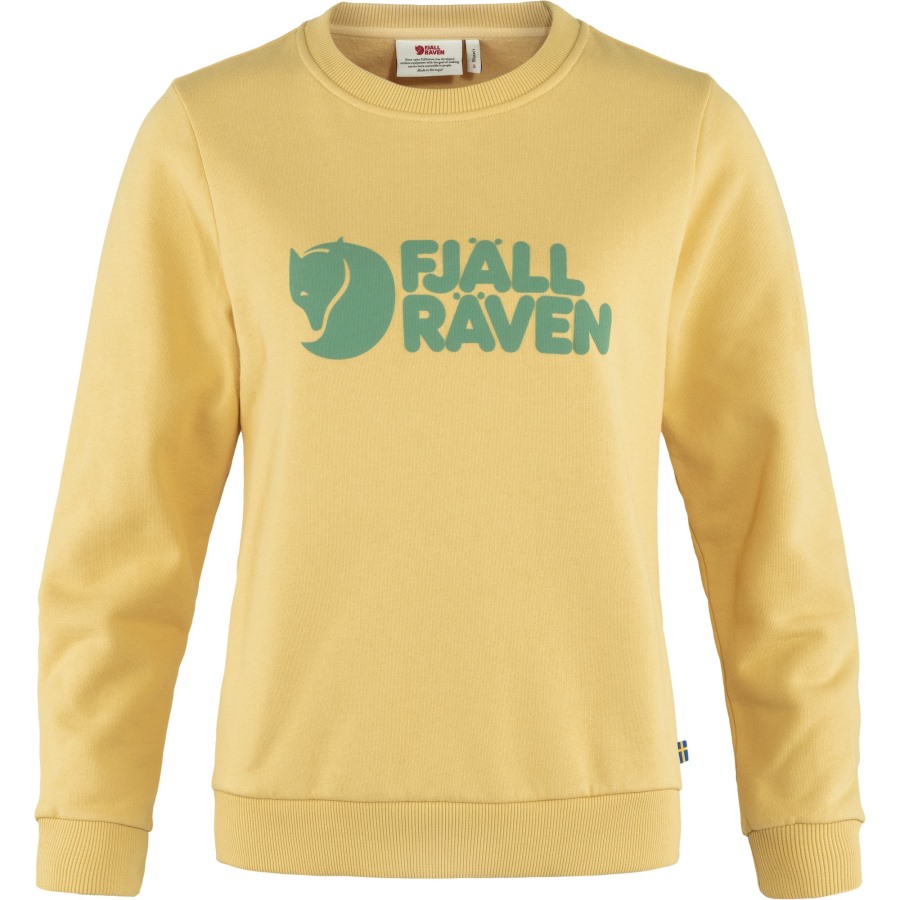 Mais Yellow Fjällräven Outlets Logo Sweater W