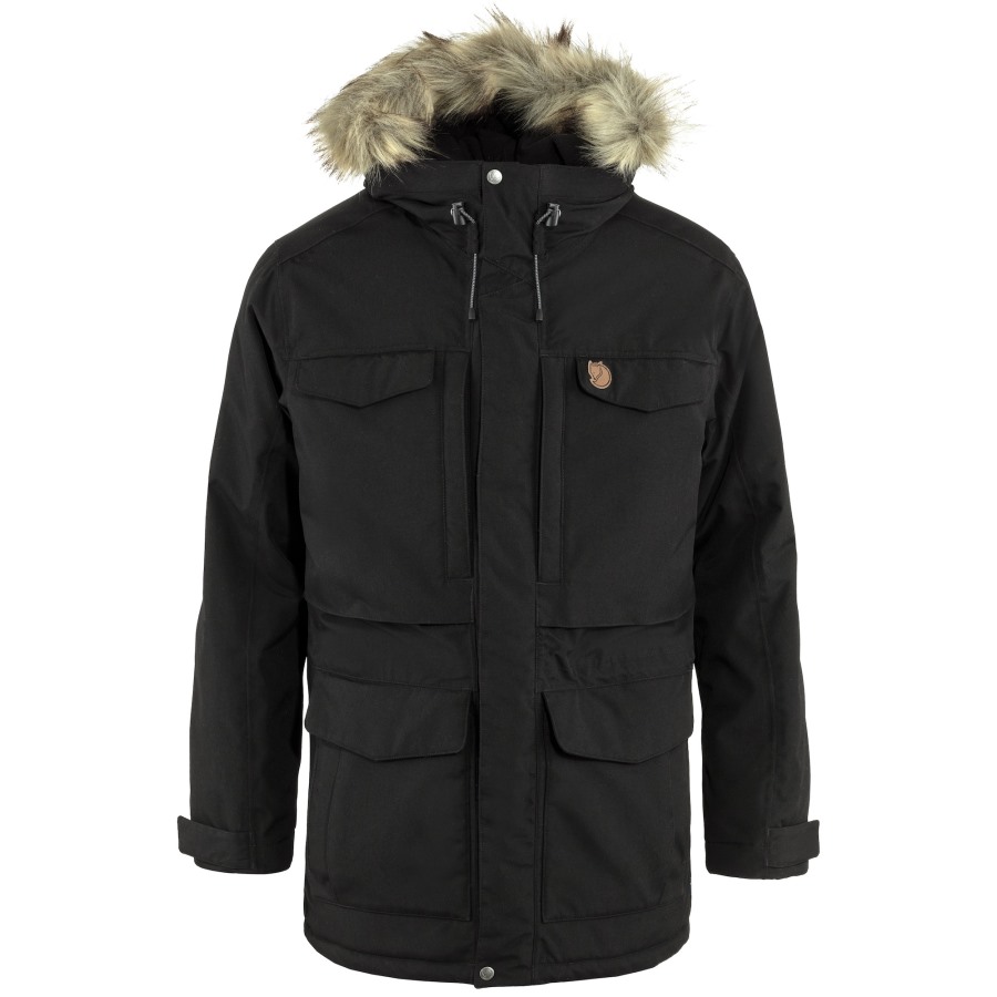 Fjällräven Outlets Black Nuuk Parka M