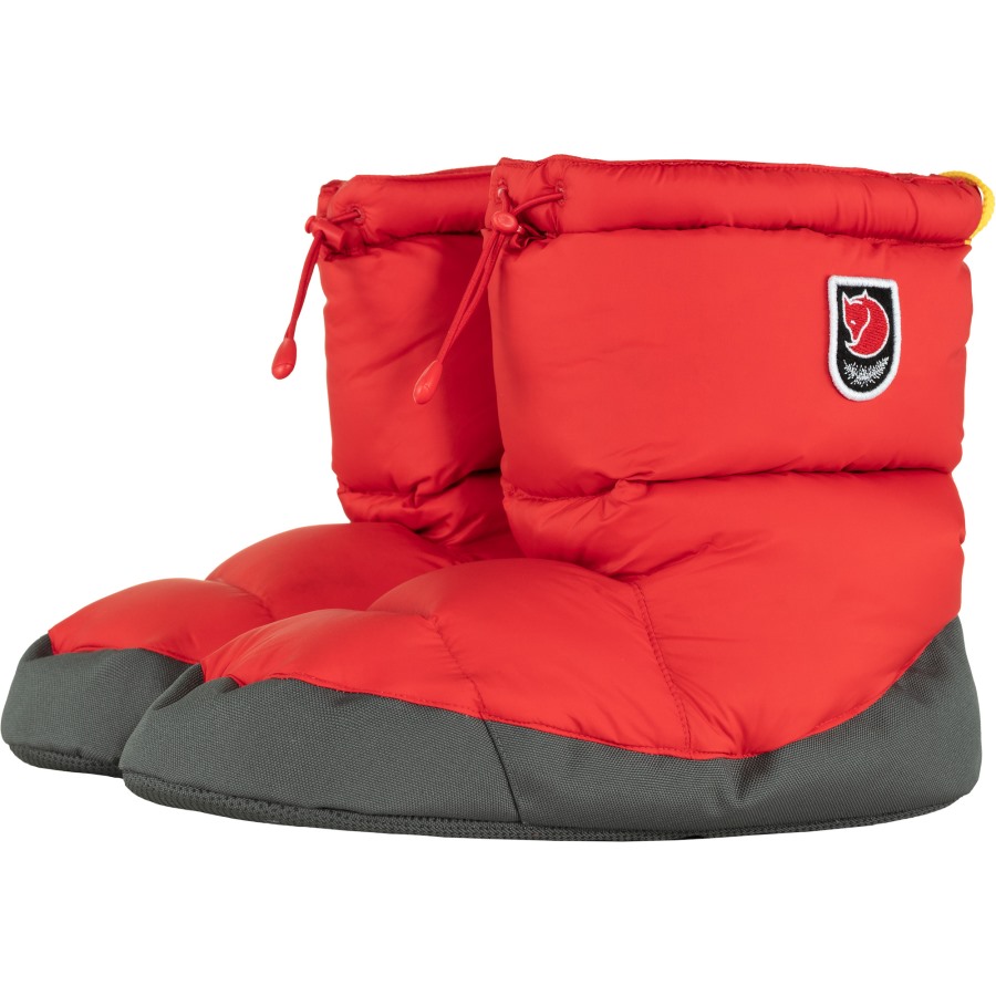 Fjällräven Outlets True Red Expedition Down Booties