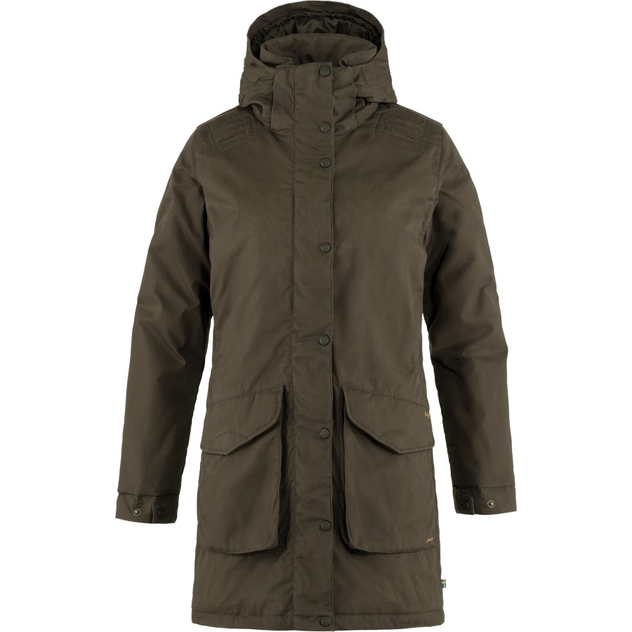 Hgvilt Jacket W Dark Olive Fjällräven Outlets