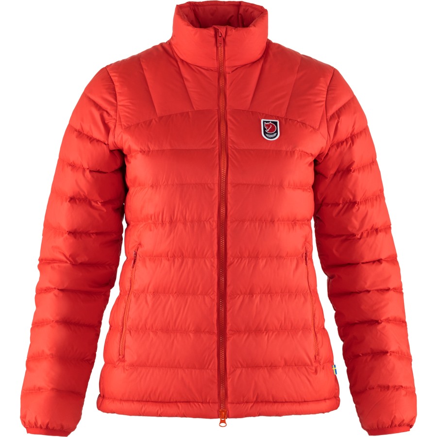 Expedition Pack Down Jacket W True Red Fjällräven Outlets